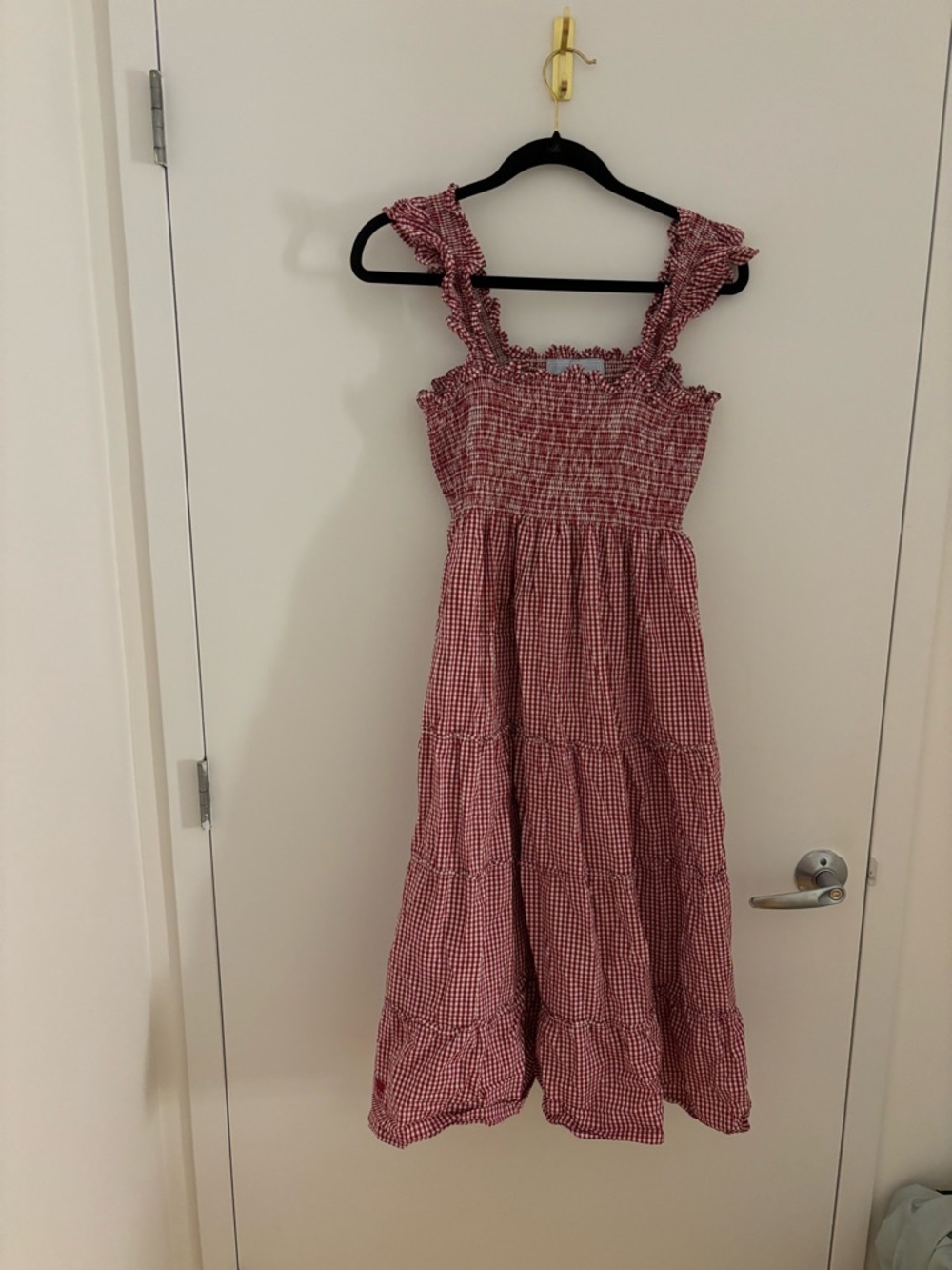 Hill House Red Gingham Nap Dress Sundress